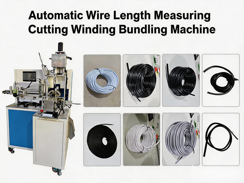 Automatic Wire Length Measuring Cutting Winding Bundling Machine JW-F01