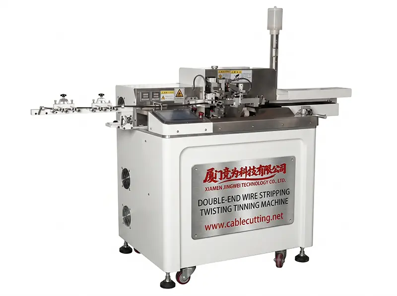 Double-End Wire Cut Strip Twist Dip Machine WPM-ST-01-Z with Video Guide
