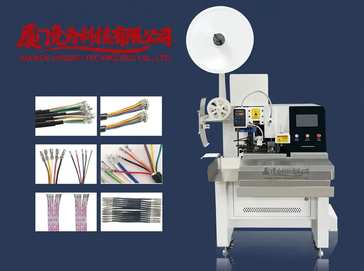 Multi Conduct Sheath Wire Stripping Crimping Machine JW-630L