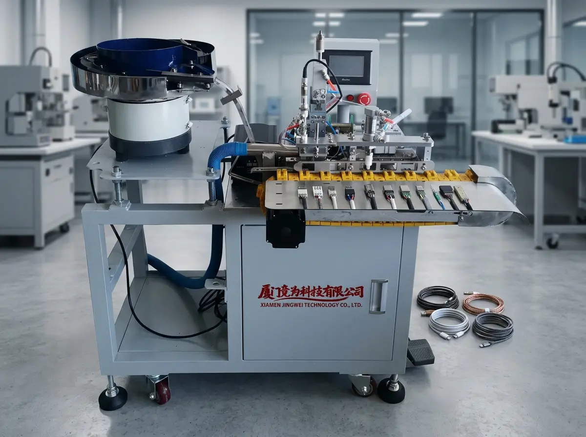 USB & Type-C Automatic Soldering Machine JW-USB501V11+