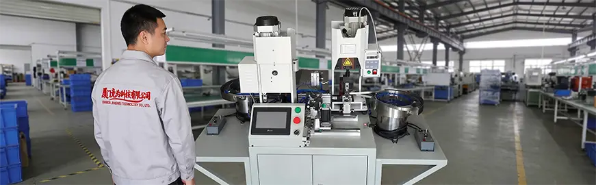 Double-End Terminal Crimping Housing Inserting Machine