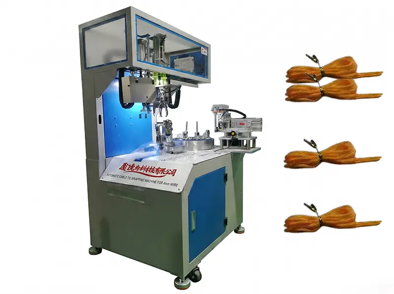 Rope Heat Cut Coil Tie Machine WPM-CRT-81ML Video