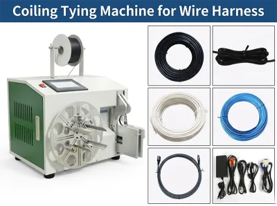 Automatic Coiling Tying Machine for Wire Harness Production WPM-212L