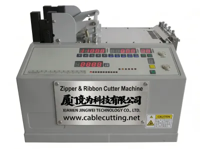 Automatic Zipper & Ribbon Cutter Machine 120pcs/min WPM-850 Thumb