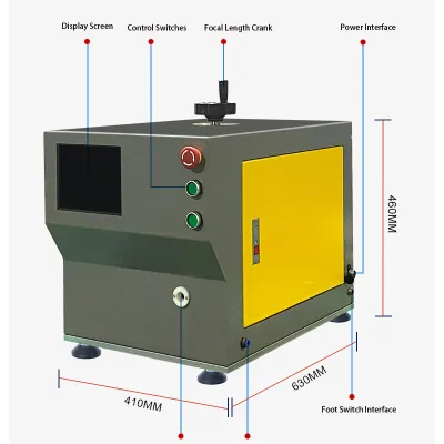 Desktop Laser Wire Stripping Machine with Rotary Cutting FLS30-XC Thumb