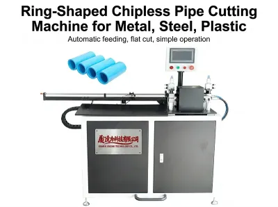 Ring-Shaped Chipless Pipe Cutting Machine for Metal, Steel, Plastic WPM-3100 - Wire Rope Cutting Machine