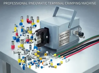 Pneumatic Terminal Crimping Machine 0.25-120mm² Range WPM-120Y