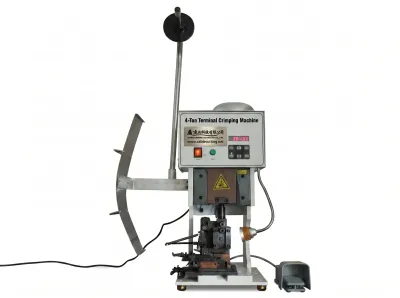 半自動端子圧着機 4トン圧着力 30mmストローク WPM-4000S - 端子圧着機