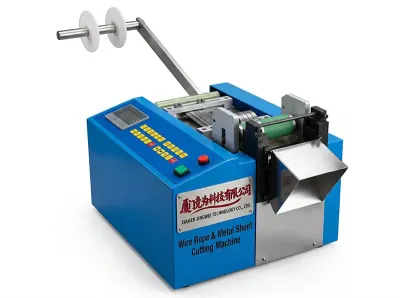 Automatic Wire Rope & Metal Sheet Cutting Machine WPM-ZCUT-100S - Wire Rope Cutting Machine