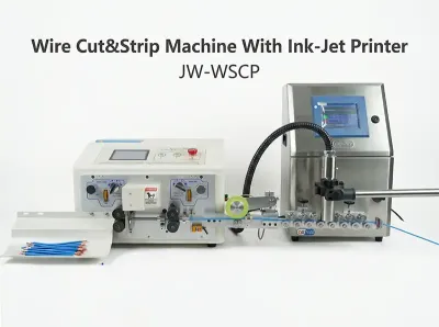 Wire Cut & Strip Machine With Ink-Jet Printer JW-WSCP Thumb