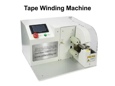 Intelligent Tape Winding Machine for Wire Harness, Touch Screen WPM-303X - Tape Wrapping Machine