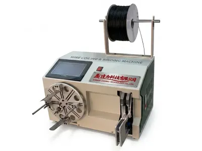 Semi-Automatic Wire Coiling & Binding Machine for Cable Harness WPM-212C - Coiling & Binding Machine