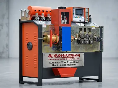Automatic Wire Rope Cone Head Fusing Machine 40KW WPM-QF