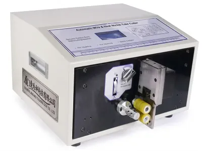 Automatic Wire & Heat Shrink Tube Cutter with LCD Display WPM-09A - Wire Rope Cutting Machine