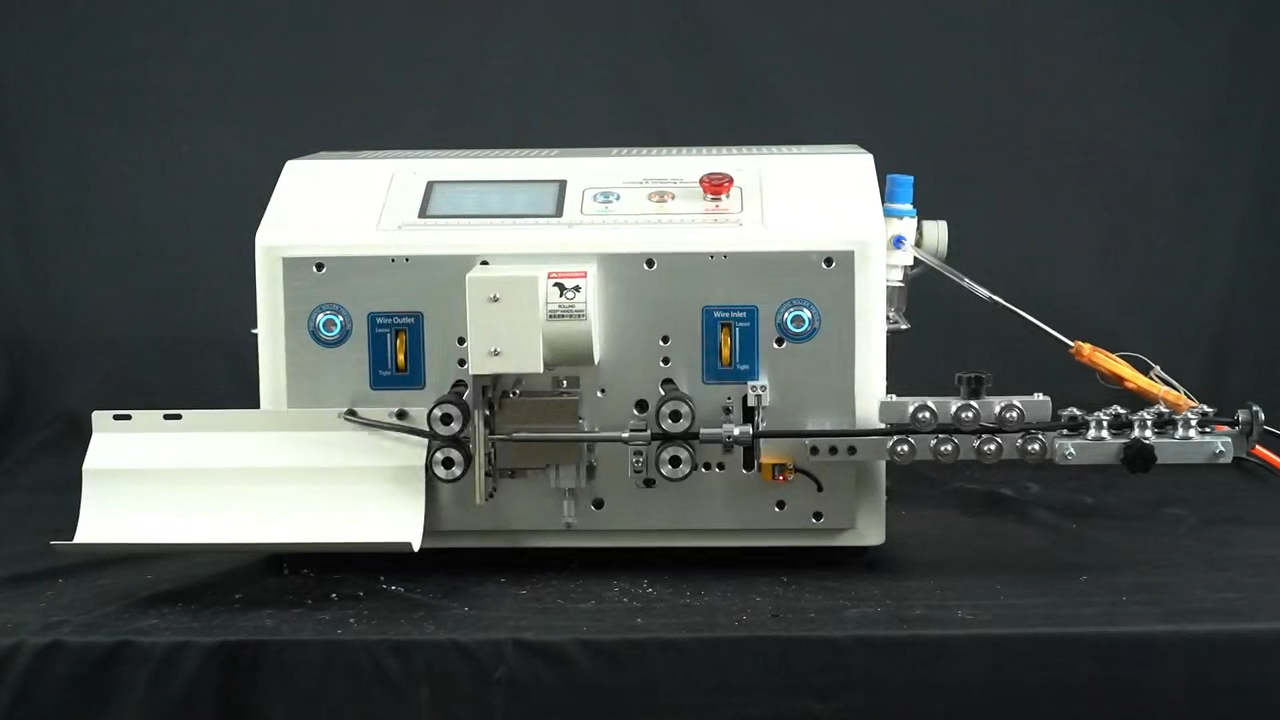Double Round Multi-Core Wire Stripping & Cutting Machine (2-8mm) WPM-YHT-6