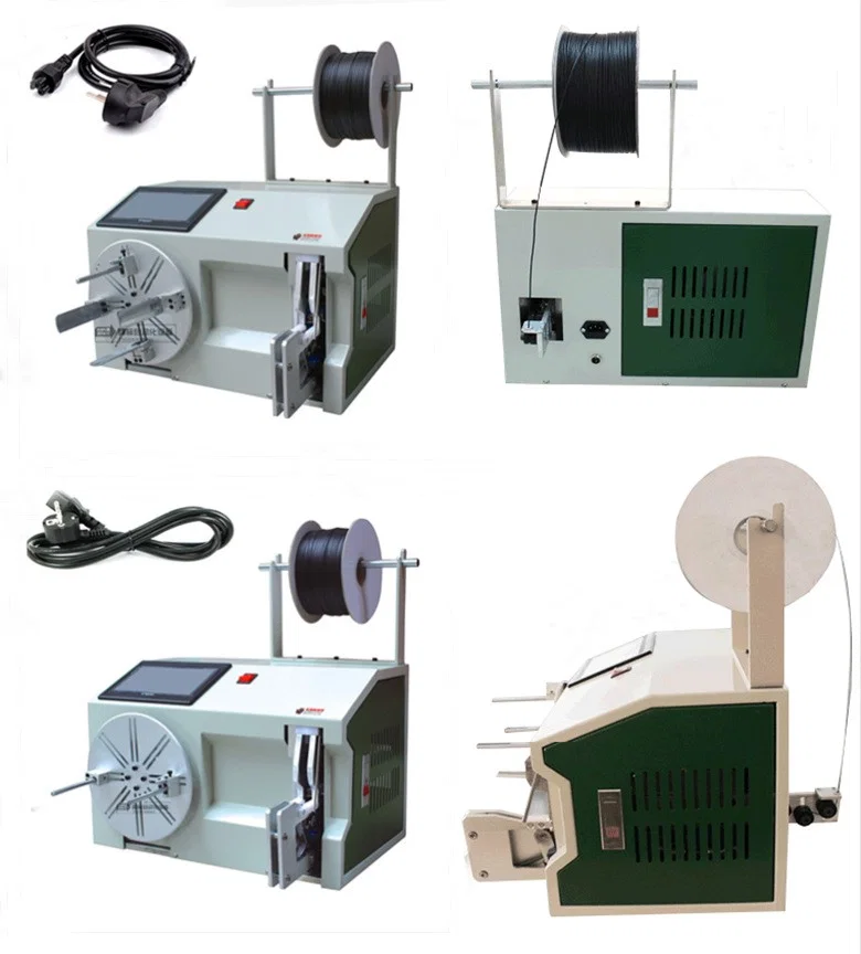 Automatic wire winding machine, wire binding machine, coil binding machine