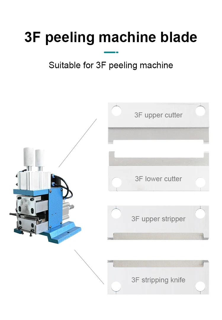  Special Durable blade, 3F Cable core wire stripping pneumatic machine blade 