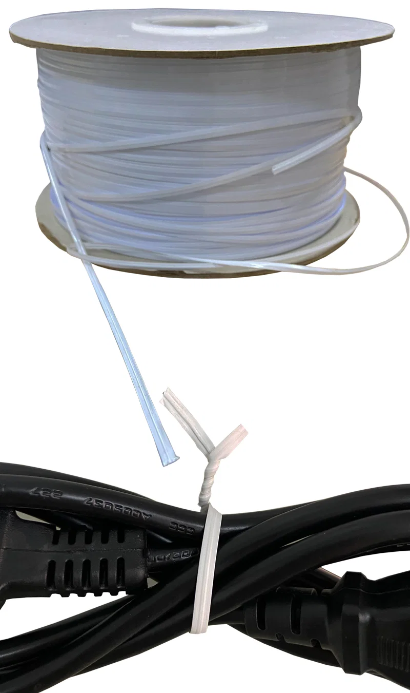 Black/White Color Twist Tie, Wire For Wire Winding Tie Machine
