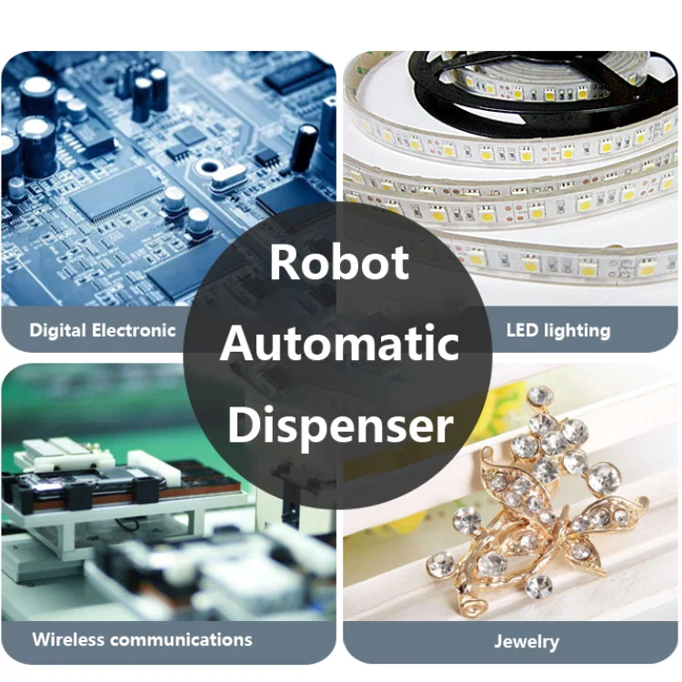 Glue dispensing machine, Automatic Glue Dispensing Machine, Desktop Automatic Hot Melt Glue Dispensing Machine