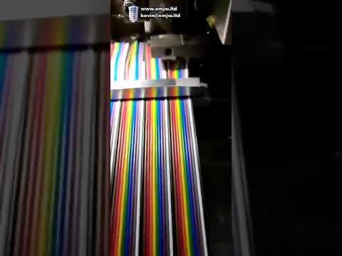 3 20p Semi Automatic Ribbon Cable Peeling And Crimping Machine Support 20 40 Pin Flat Wire Strip And