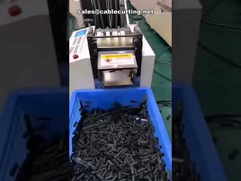 Automatic Pvc Plastic Soft Heat Shrink Tube Pipe Cutting Machine