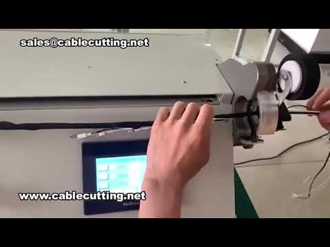 1 Meter Continuous Wrapping Machine for Branched Wire Harnesses #Full & Spot Taping #Factory Dir