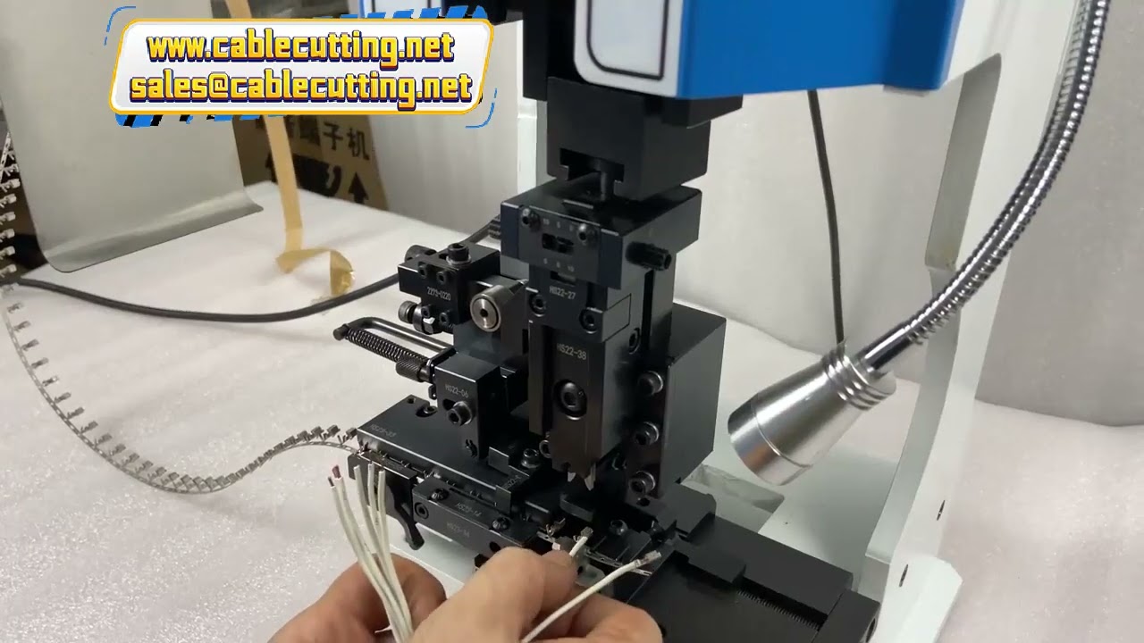 Mecal Type Applicator European Style OTP High Precision CNC Cutting Terminal Applicator Side  Horizo