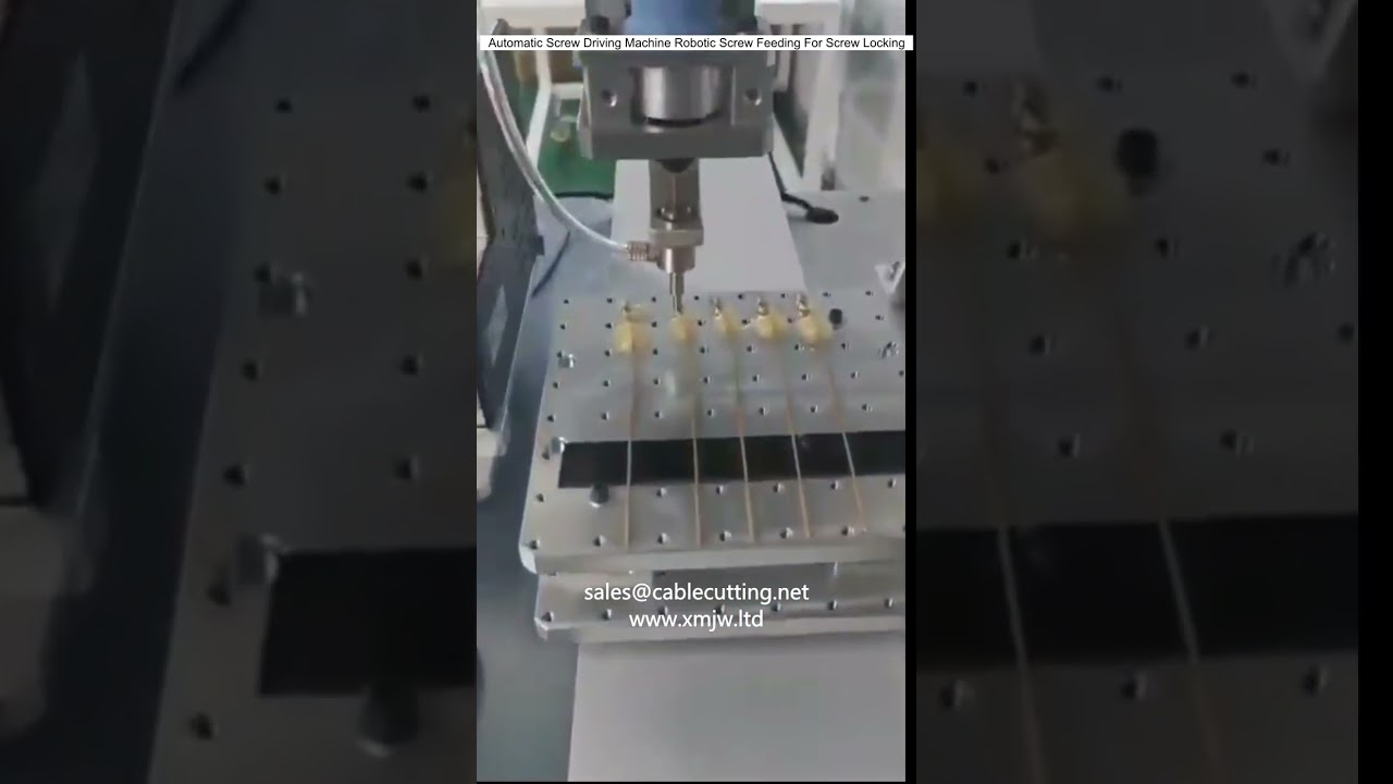 Automatic Screw Driving Machine Robotic Screw Feeding For Screw Locking