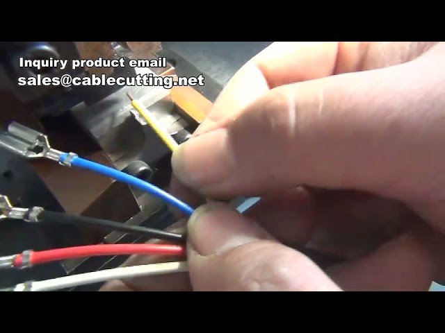 端子壓接機｜高效電線裁切壓接機｜工廠自動化設備