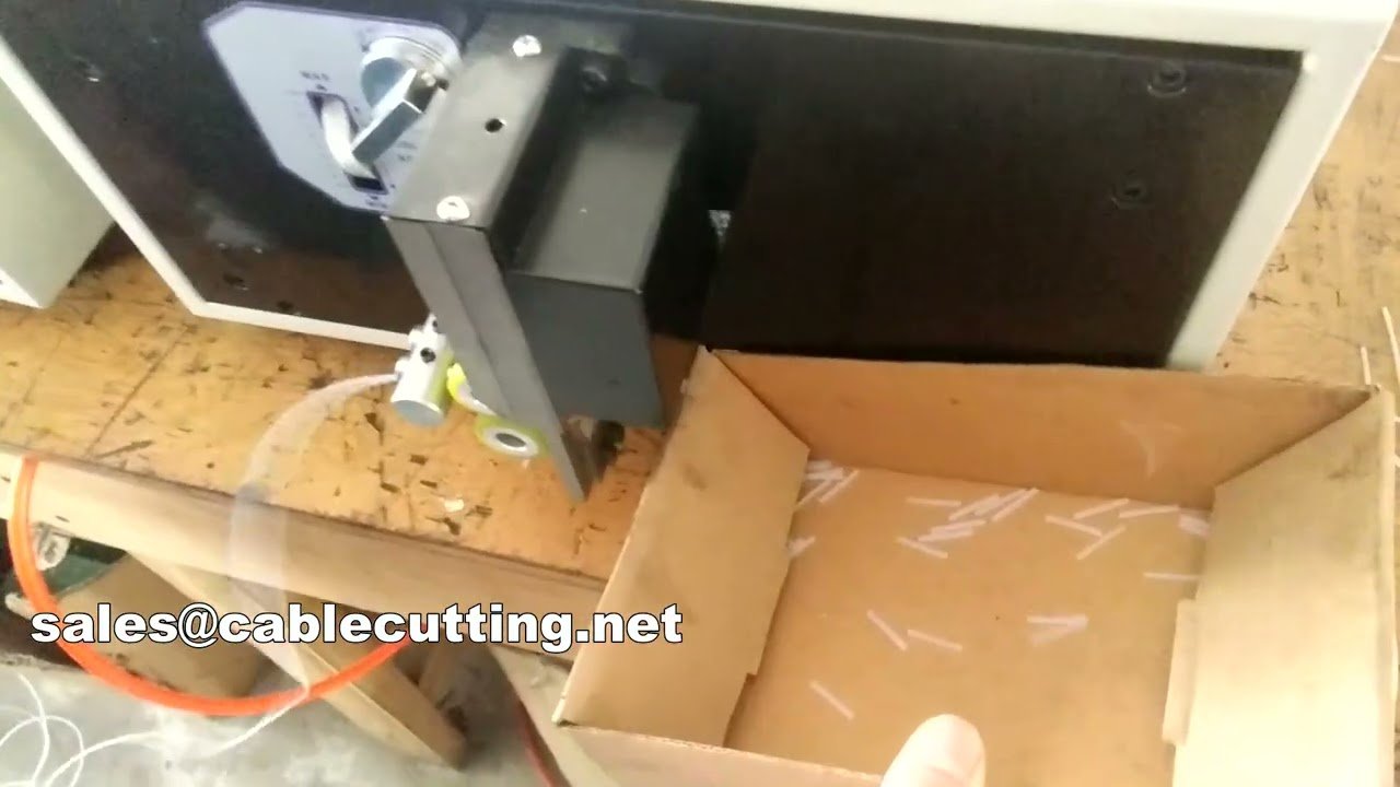 Wire and Shrinkable Tube Cutting Machine for Industrial Automation