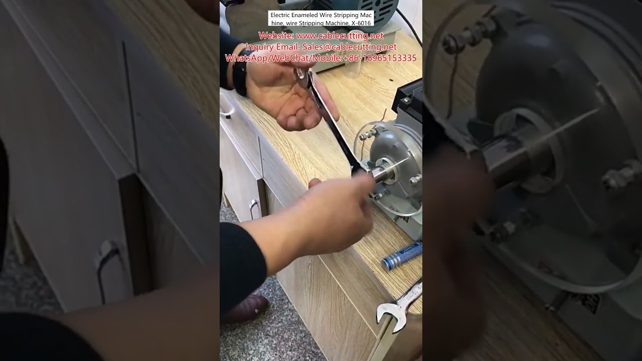 Electric Enameled Wire Stripping Machine, Wire Stripping Machine, X-6016
