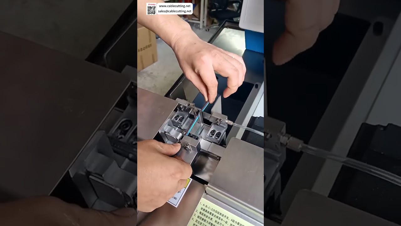 Multi Core Cable Auto Cutting & Stripping Machine  Up to 4 Programmable Stripping Segments - Shorts