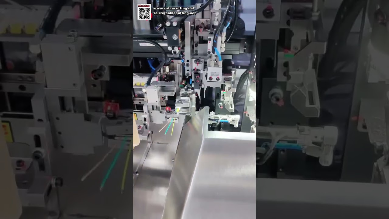 Automotive Wire Harness Terminal Crimping and Housing Insertion Processing Machine