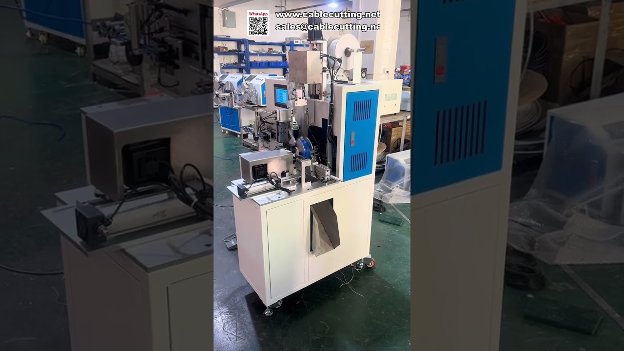 Full Automatic Wire Meter Counting, Cutting, Winding and Tying Machine - Shorts