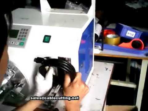 wire winding and tie machine, for 8 feet long HDMI cables