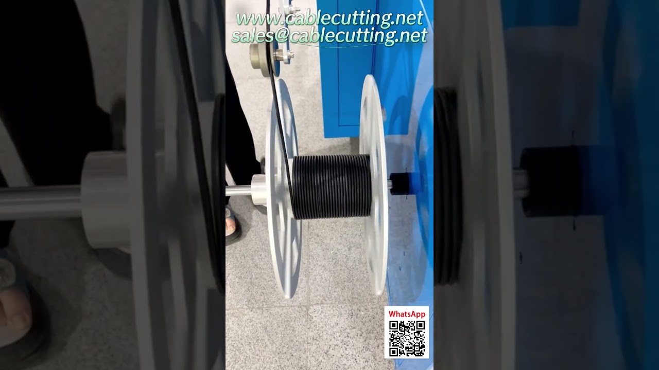 Easy to Learn Automatic Winder for 1 25mm Cables  Simple PLC Setup