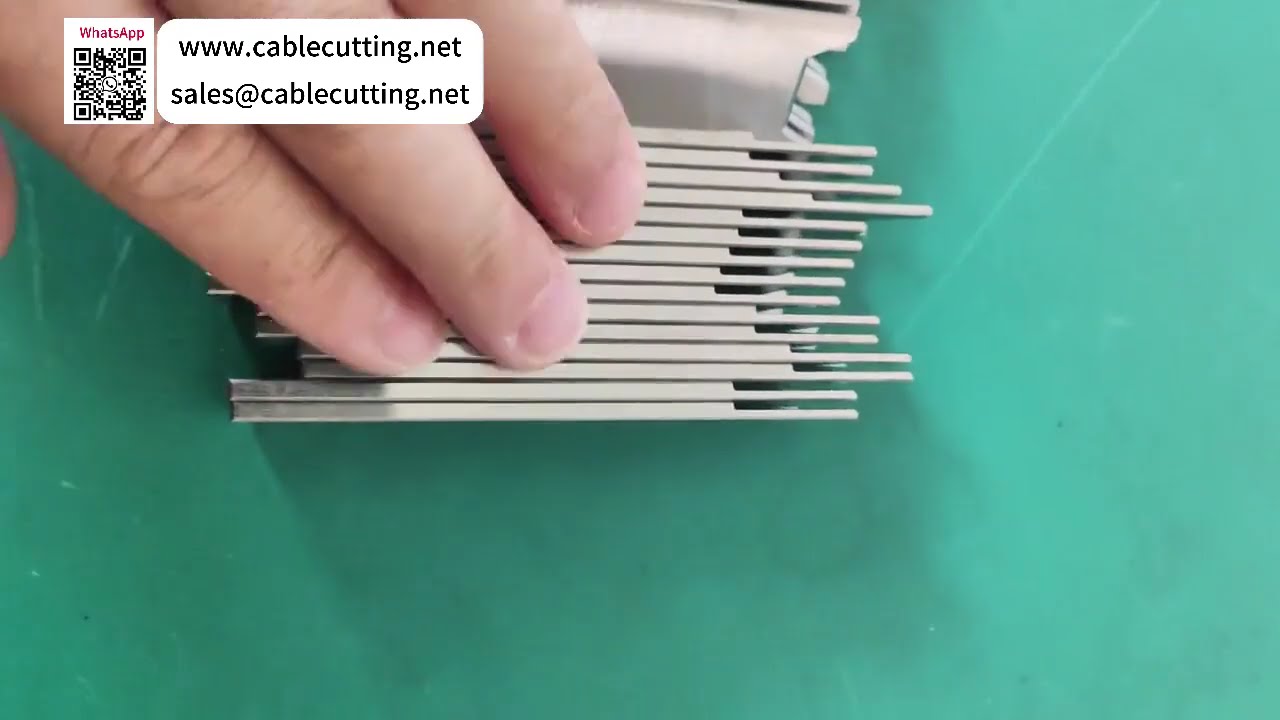 Custom High Quality Wire Stripping and Cutting Blades with Fast Delivery Manufacturing - Video