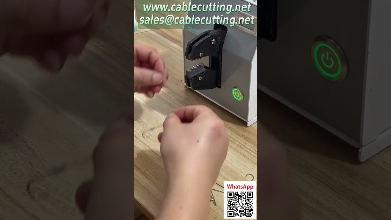 Automated Terminal Crimping and Wire Connection Machine for Factory Automation