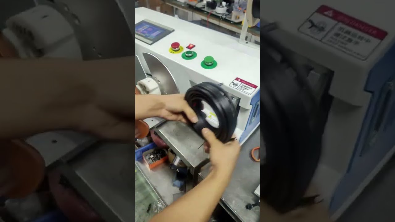 高效自動捲線綁線機｜電源線綑紮好幫手，提升產線效率