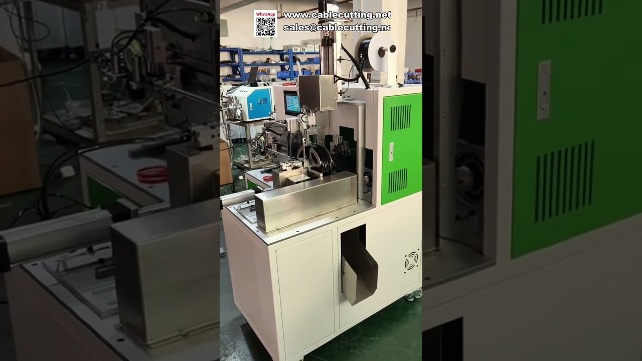 Full Automatic Meter Counting, Wire Cutting, Winding and Tying Machine - Shorts