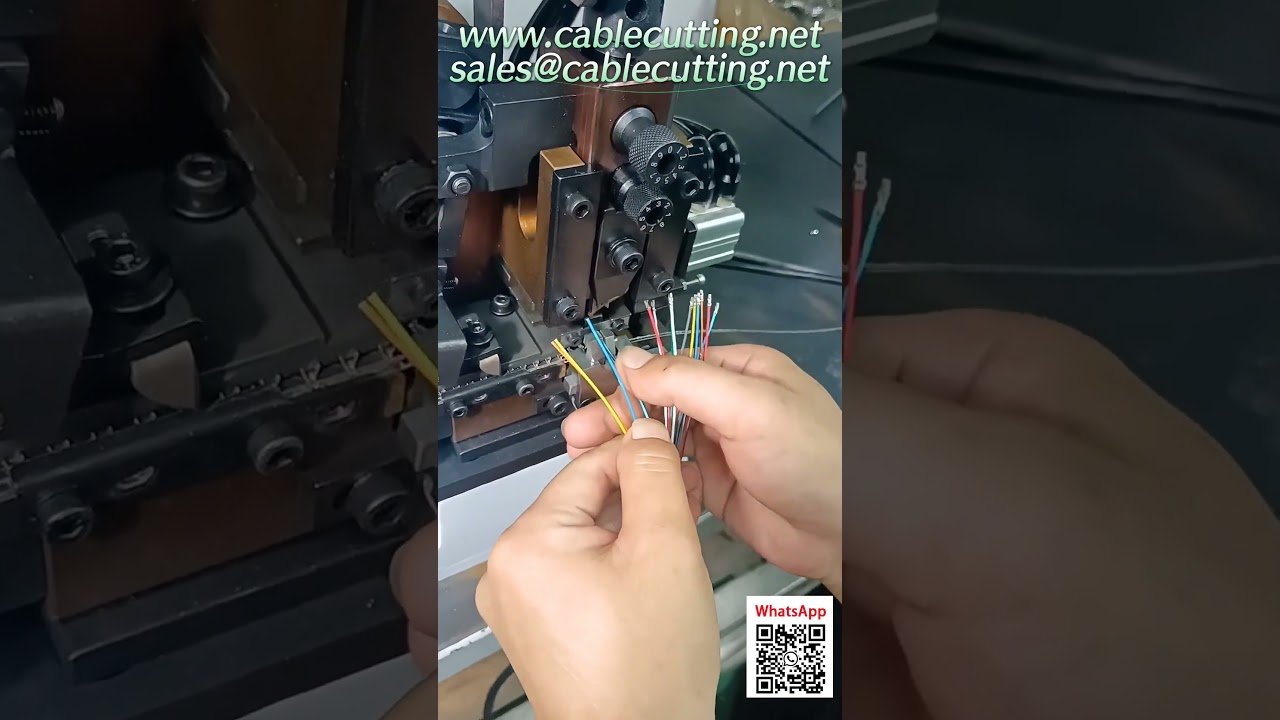 自動剝線壓接機｜高效端子安裝工具｜工業級電線加工設備