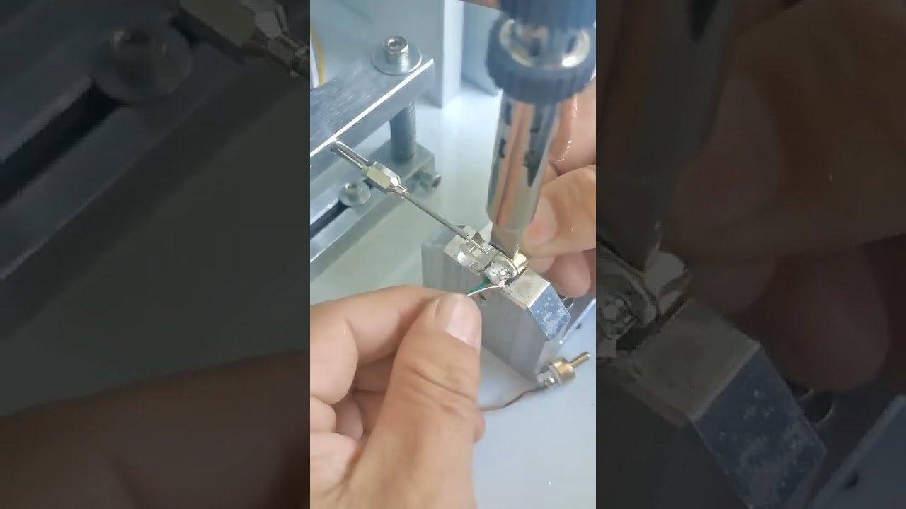 半自動腳踏式USB PCB LED燈條電纜焊接機