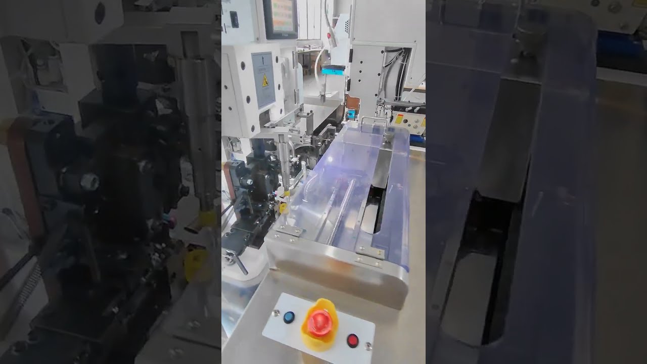 Fully Automatic Double End Waterproof Plug Insertion Terminal Machine #machine