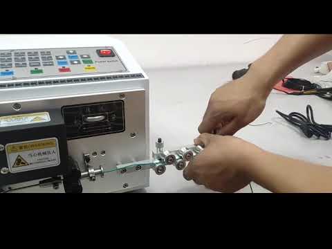 How to operate an Wire Stripping Machine