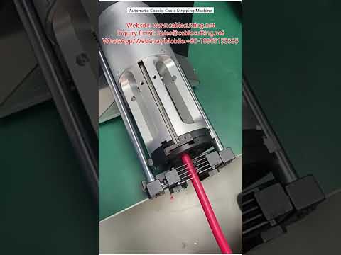 Automatic Coaxial Cable Stripping Machine