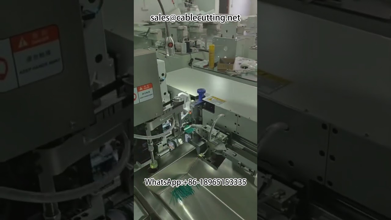 Automatic double head tin sticking machine #multifunctional type can be rear end playing terminal ha