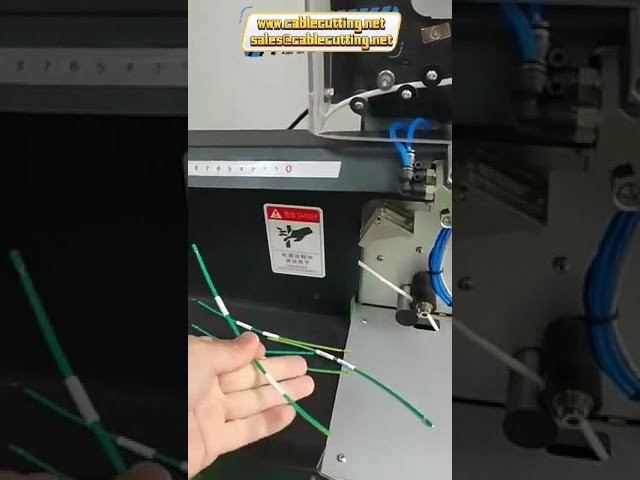 電腦線號印字剝線機｜自動套管印字裁切機｜高效線材加工設備