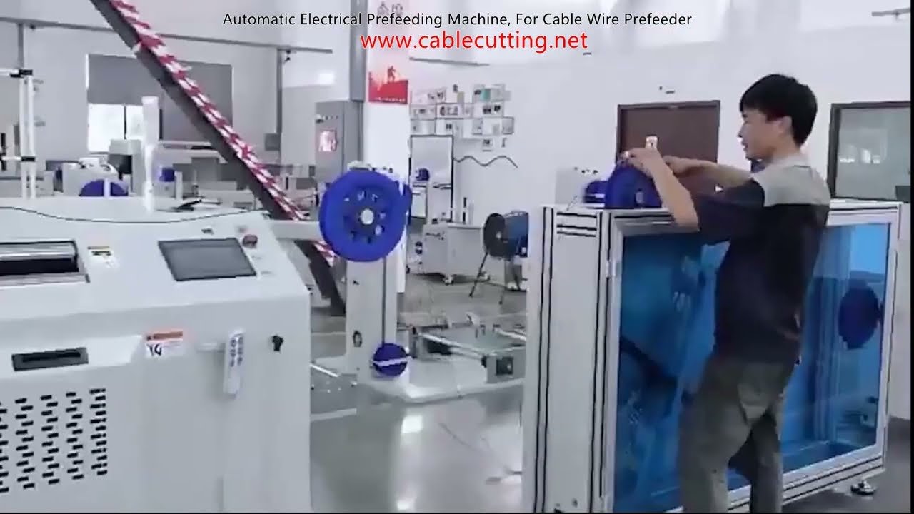 自動電線プリフィーダー | ケーブル用自動給線機（工場オートメーション）