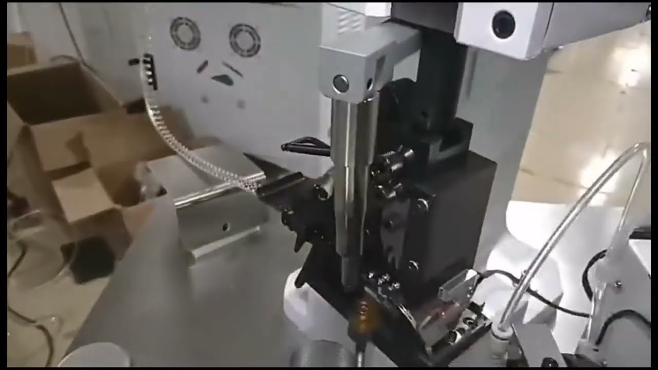 Flat Cables Dc Terminal Crimping Machine Single End Wire Cut Strip Split