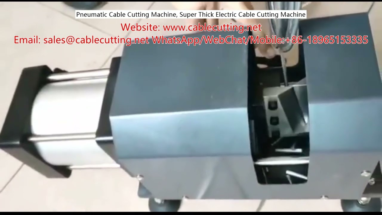 Pneumatic Cable Cutting Machine for Super Thick Electric Cables